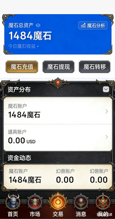 魔域私服复古版本主城场景